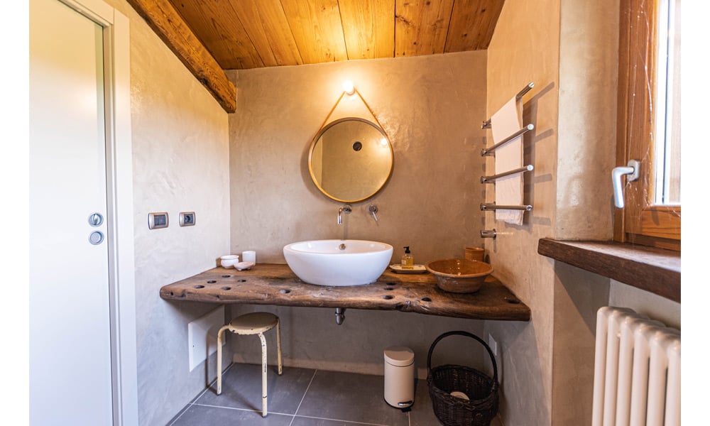 Stone Farmhouse Immersed In Nature