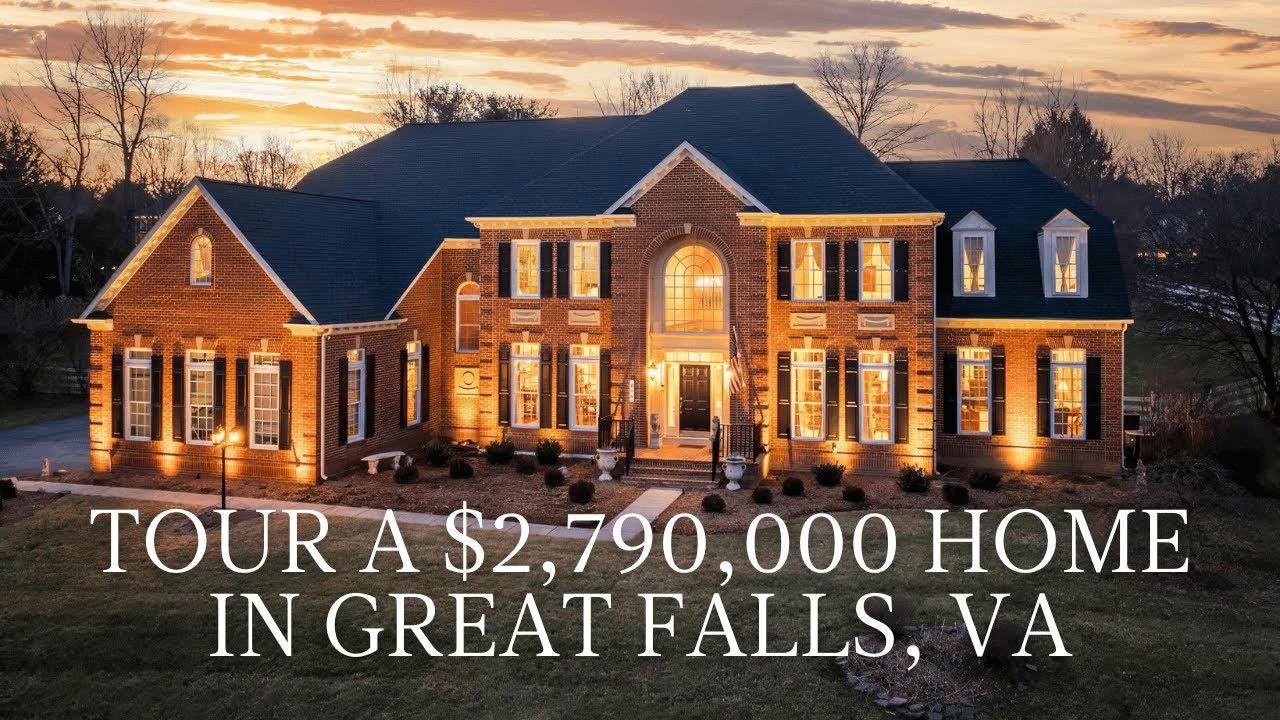 Great Falls Home Tour | Luxury colonial 1 mile to the Village! Listed by Property Collective