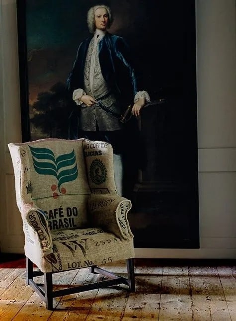 Vintage Wing Chair Redo