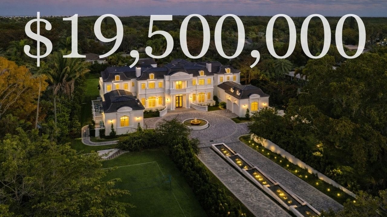 This $19.5M Miami Estate Feels Like a European Palace | 13291 Old Cutler Rd | Chateau du Soleil