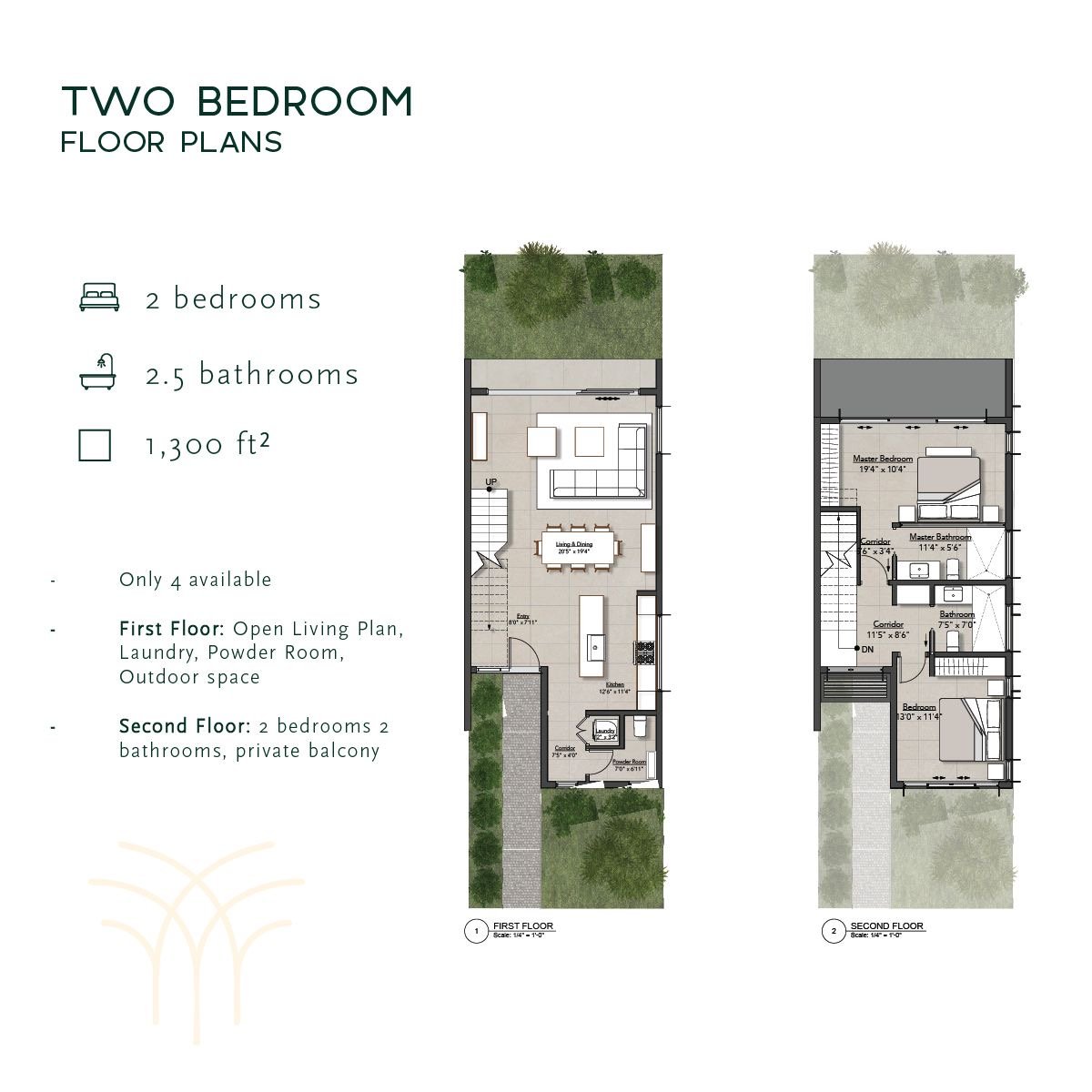 Wild Tamarind - 2 Bed Townhouses 