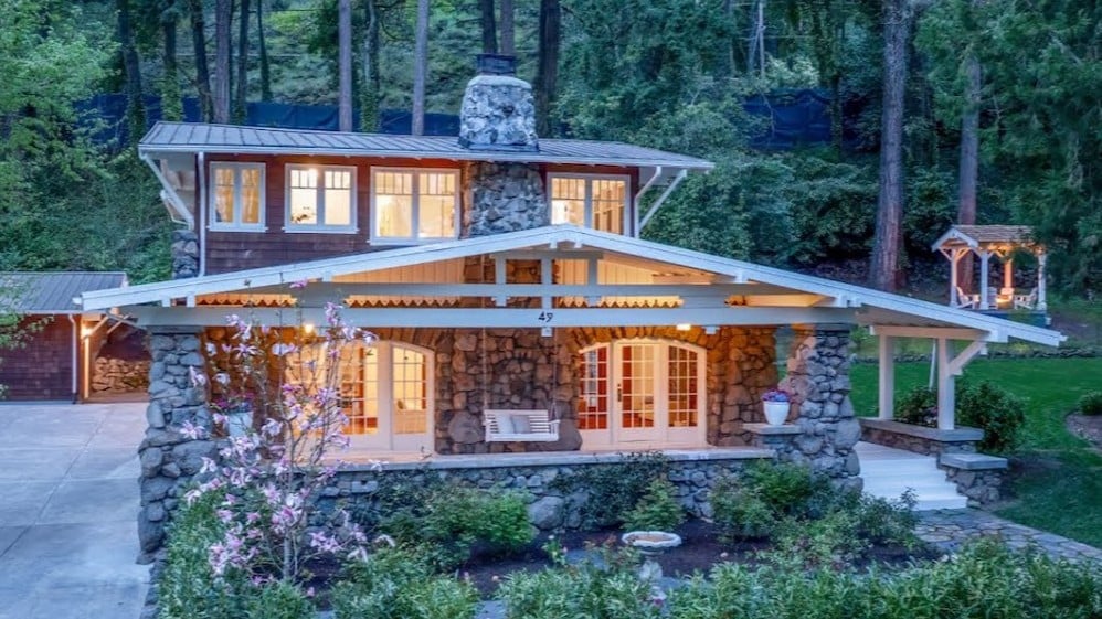Inside a Storybook Stone Cottage | Historic Lake Oswego Masterpiece by Joseph Jacobberger