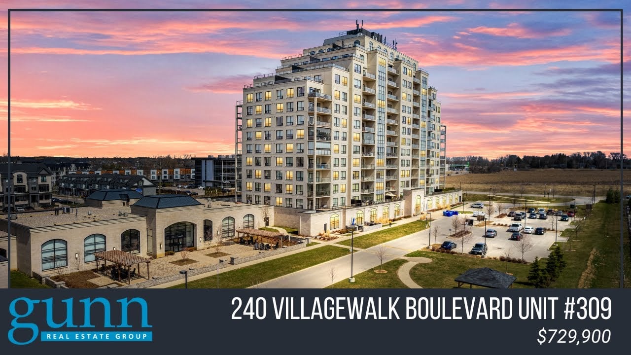 The Gunn Real Estate Group Presents - 240 Villagewalk Boulevard Unit 309