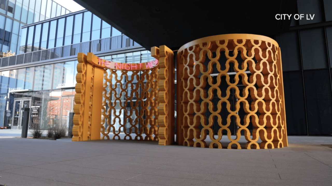 New Las Vegas art installation honors city's neon heritage and architectural history