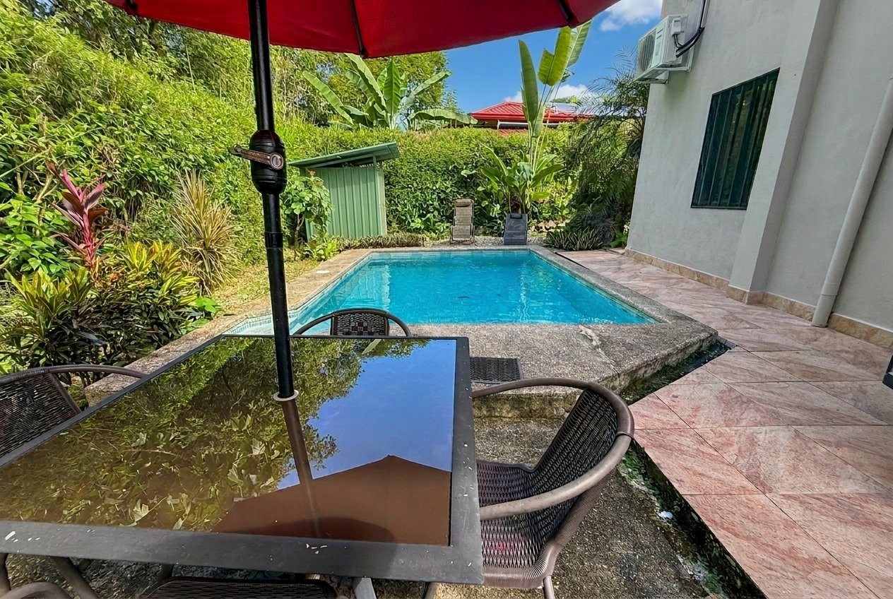 Serene 2-Bedroom Jungle Sanctuary with Private Pool & Gorgeous Balcony Views on Calle Buganvillea in Ojochal Costa Rica