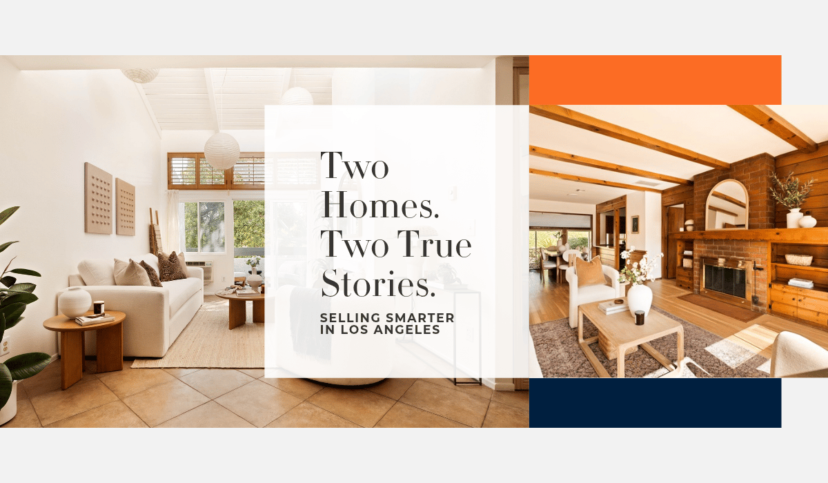 Two Los Angeles homes featured in a True Story Realty seller success story