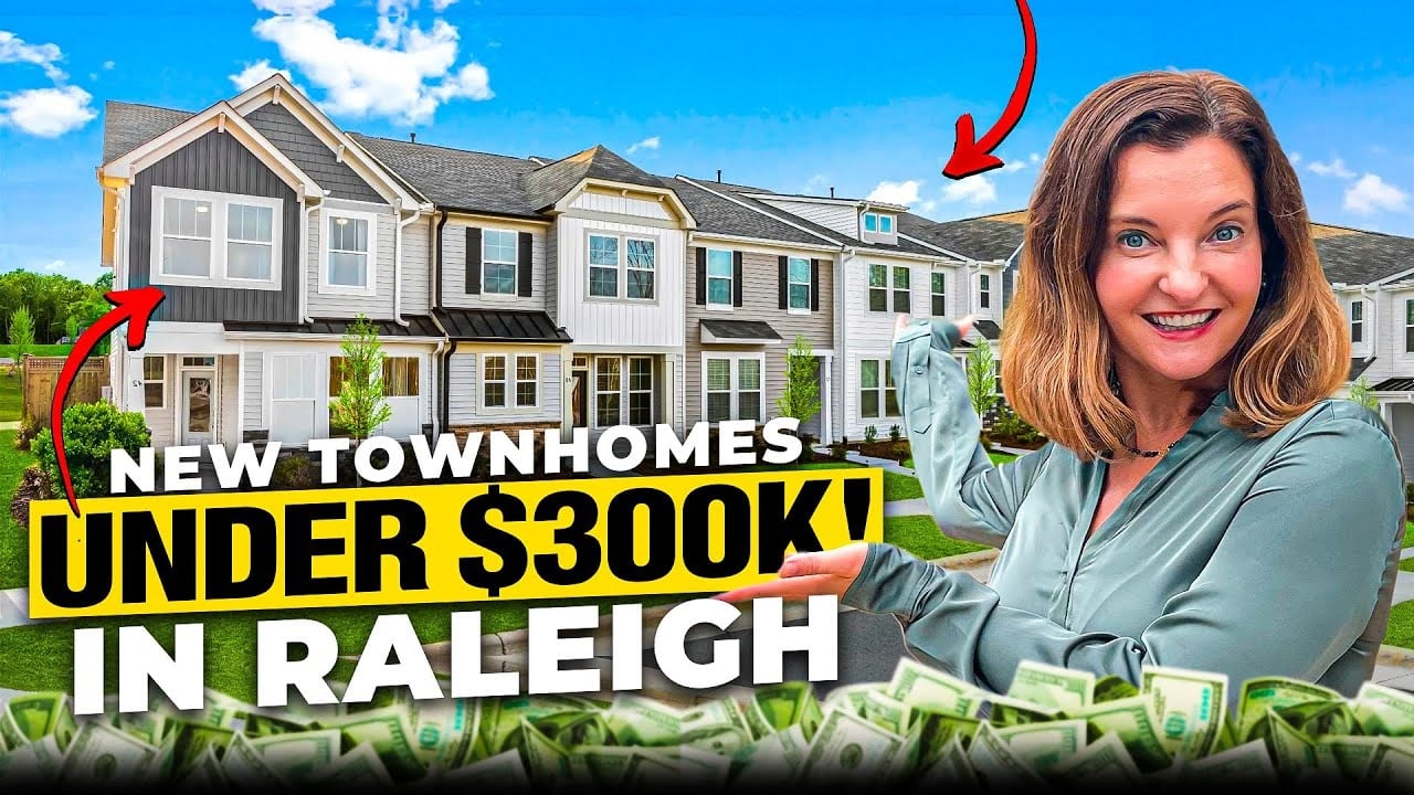 Affordable New Townhomes in Raleigh