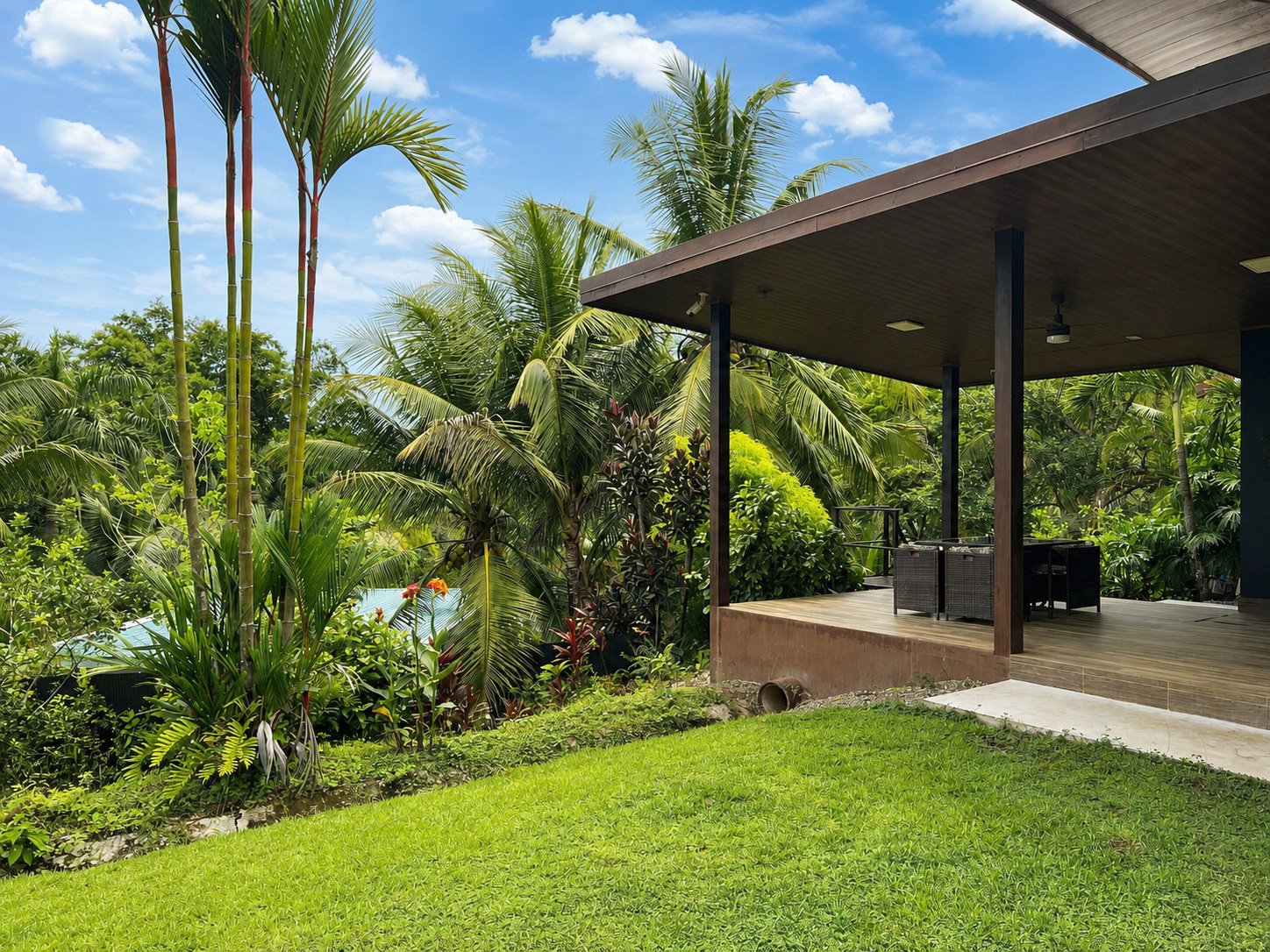Private Single-Level Home on 1.25 Gated Acres with Fruit Trees