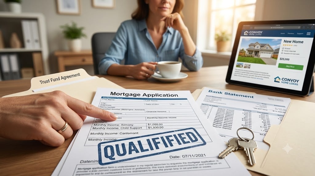 Maximizing the "Hidden" Income: How to Use Alimony, Child Support, or Trust Funds to Qualify