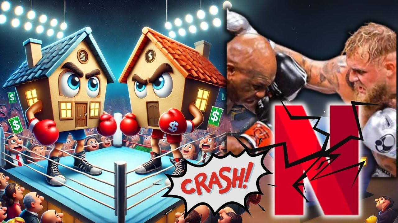  Markets Crash Netflix Crash and What is going on in Real Estate