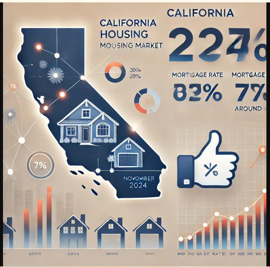 California and Santa Clara County Latest Housing Market Data 