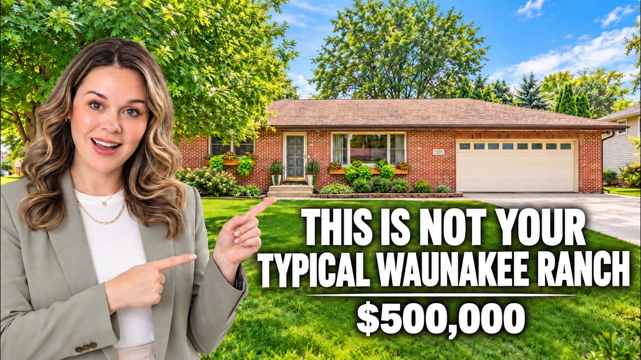 Waunakee's Castle Crest Neighborhood | Updated Ranch Home Tour