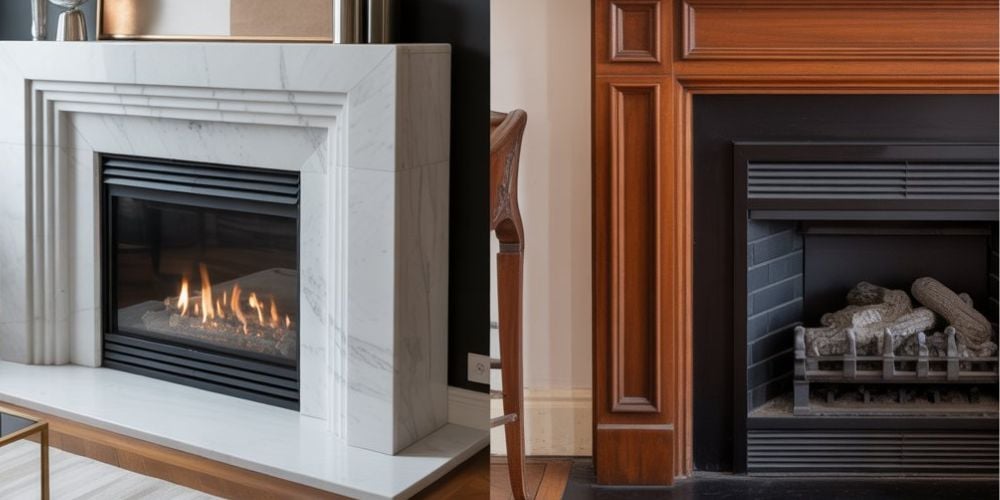 Modern vs Traditional Mantels