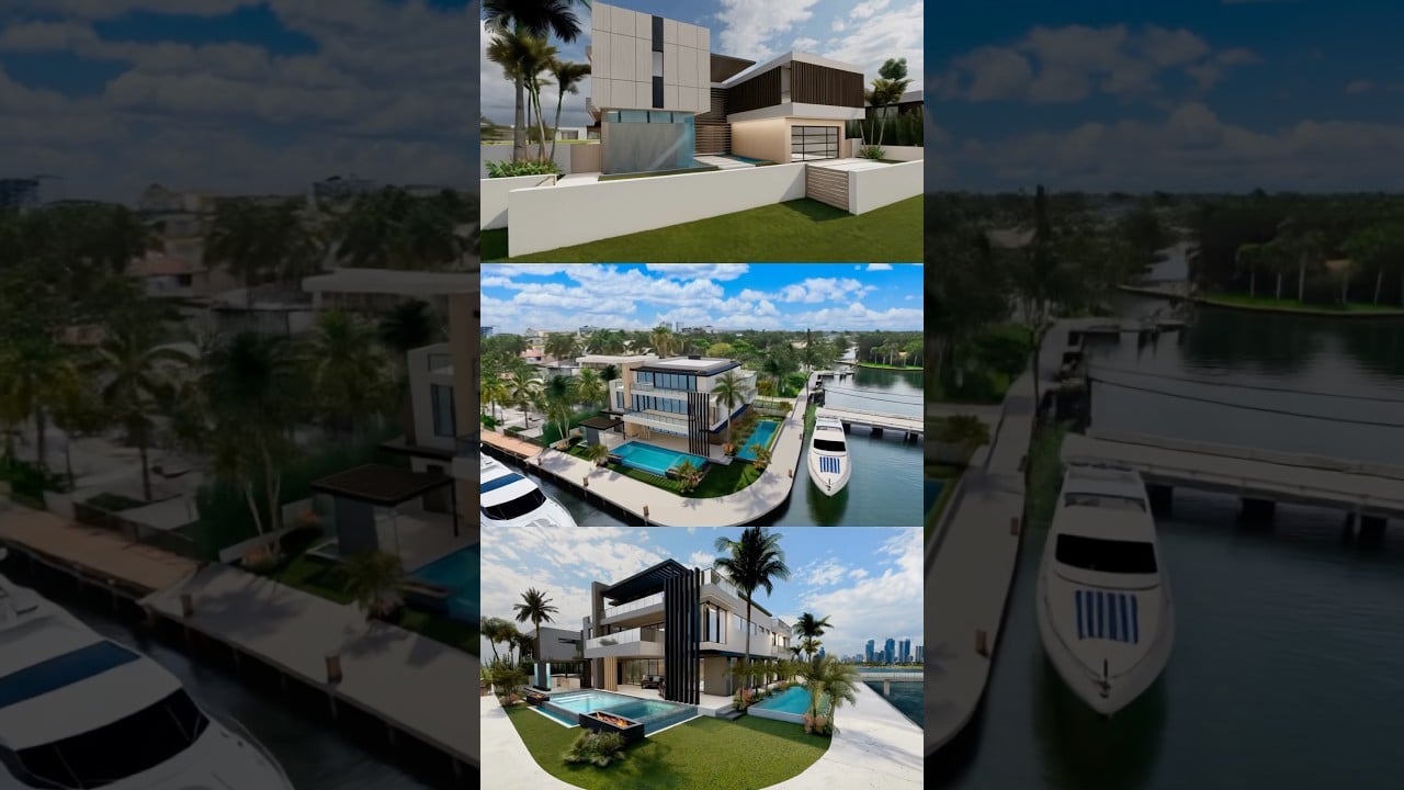 Fort Lauderdale’s next modern waterfront masterpiece.📍1400 W Lake Dr., Ft. Lauderdale, FL