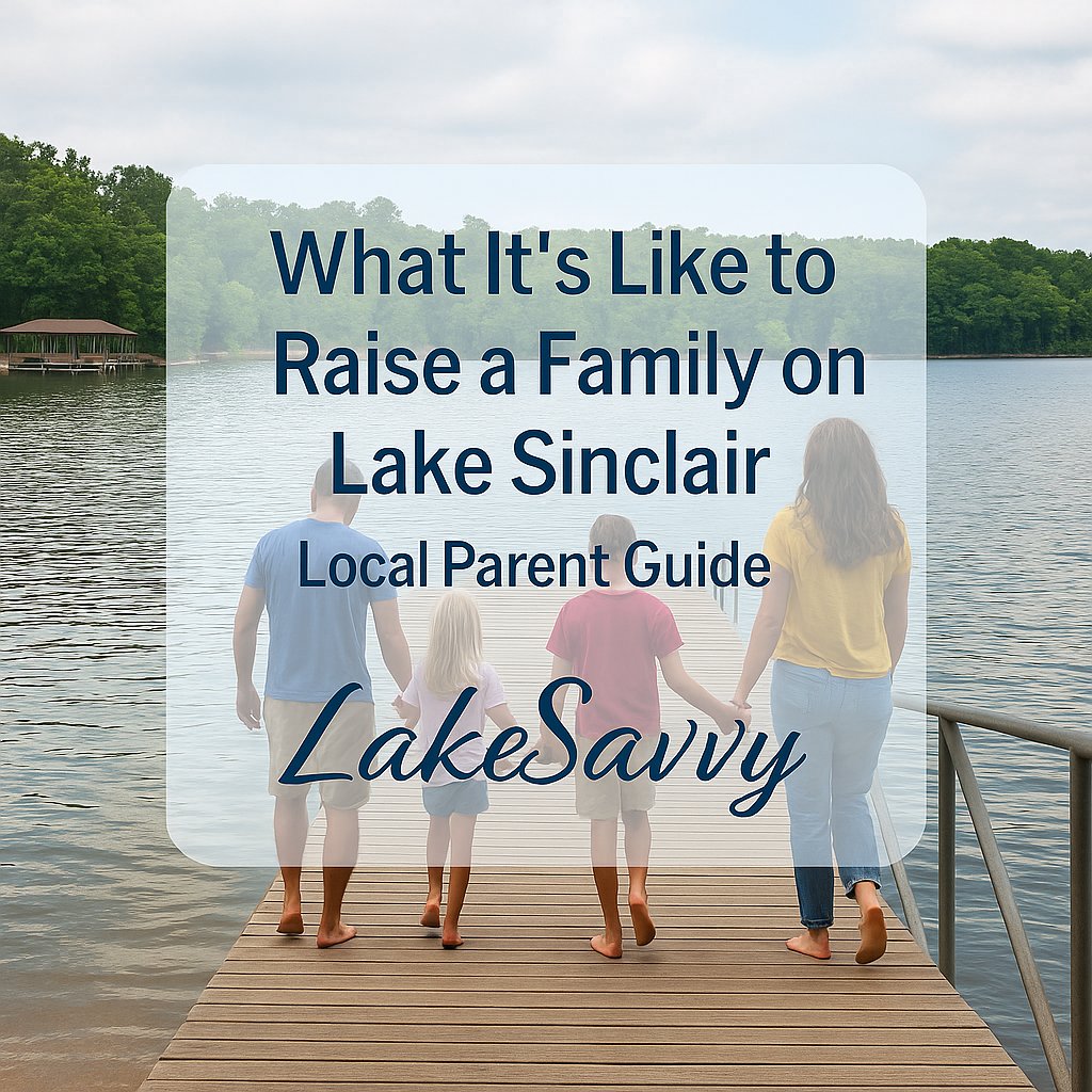 What It’s Like to Raise a Family on Lake Sinclair – Local Parent Guide