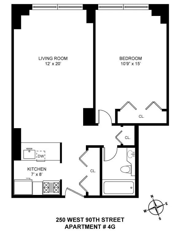 250 West 90th Street #4G