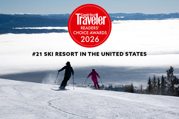 Tamarack Resort Recognized with Condé Nast Traveler’s 2026 Readers’ Choice Award  “#21 Ski Resort in the United States” 
