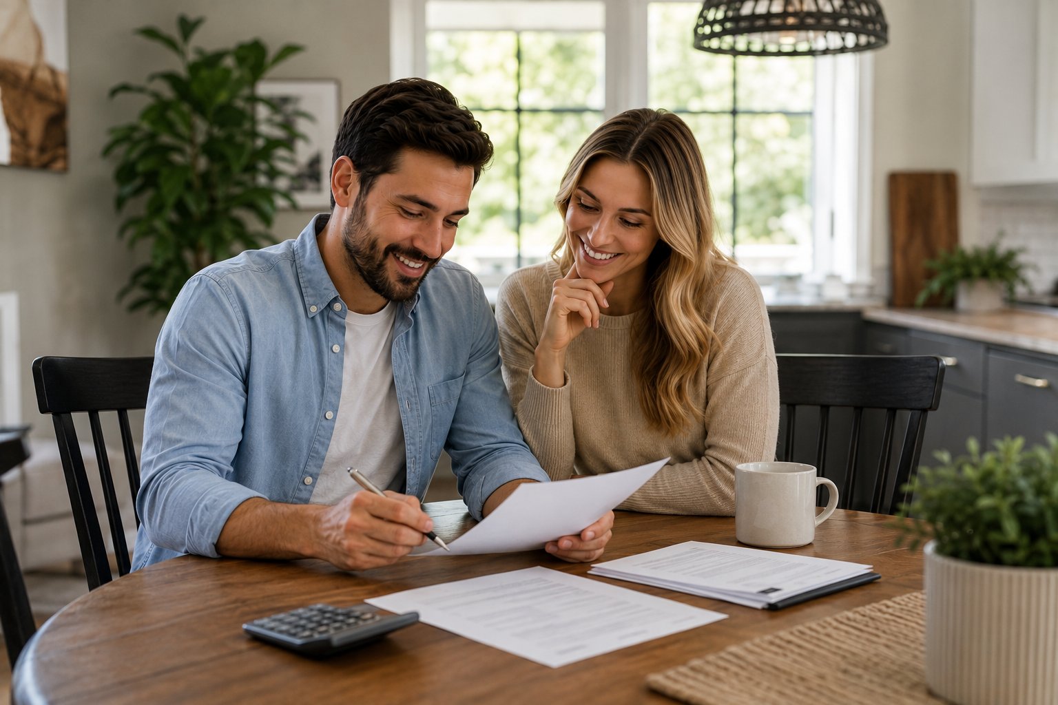 Buyer evaluating a home purchase decision objectively on the Central Coast