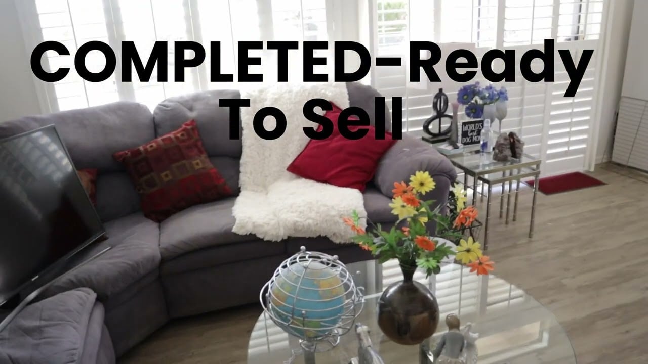 Real Estate World -class Service-sun City Before and After Home Sale