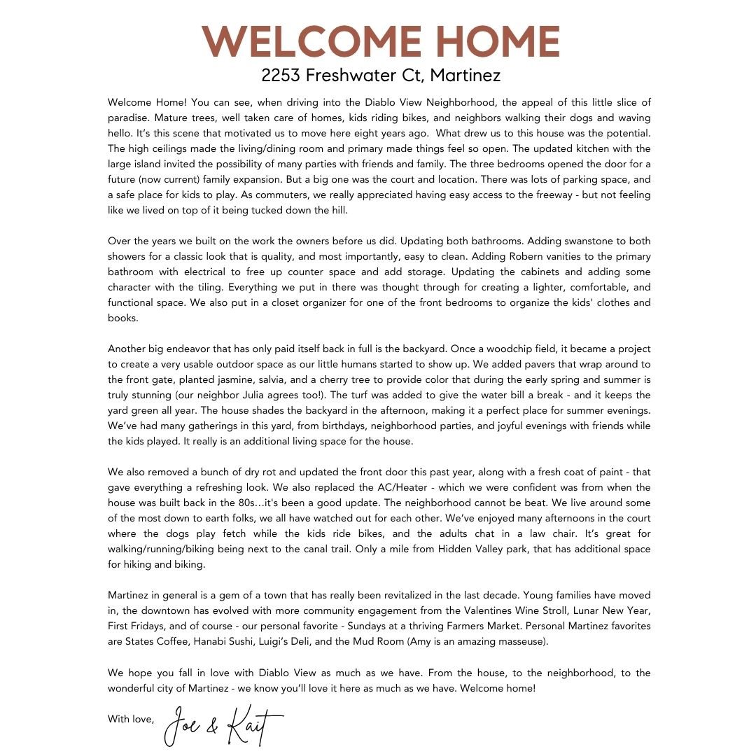 Welcome Home