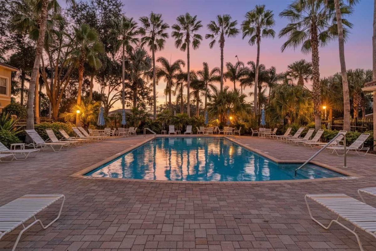 You're only steps away from the community pool