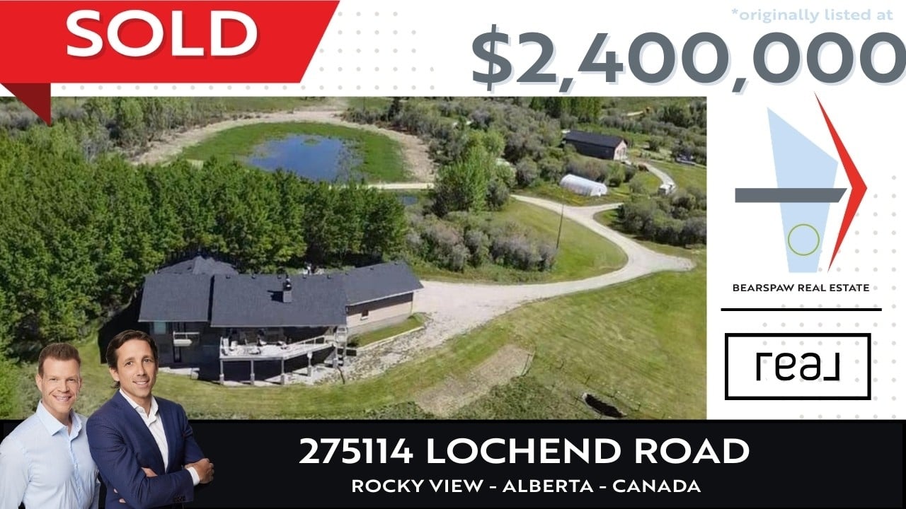 Bearspaw Real Estate Luxury Tour - 275114 Lochend Road