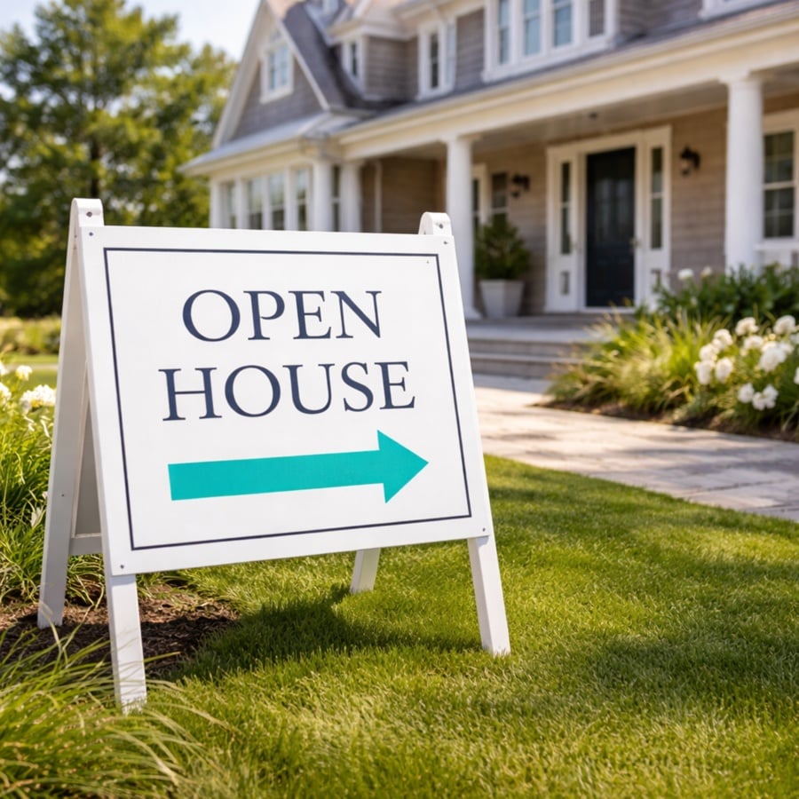 Open houses and private showings