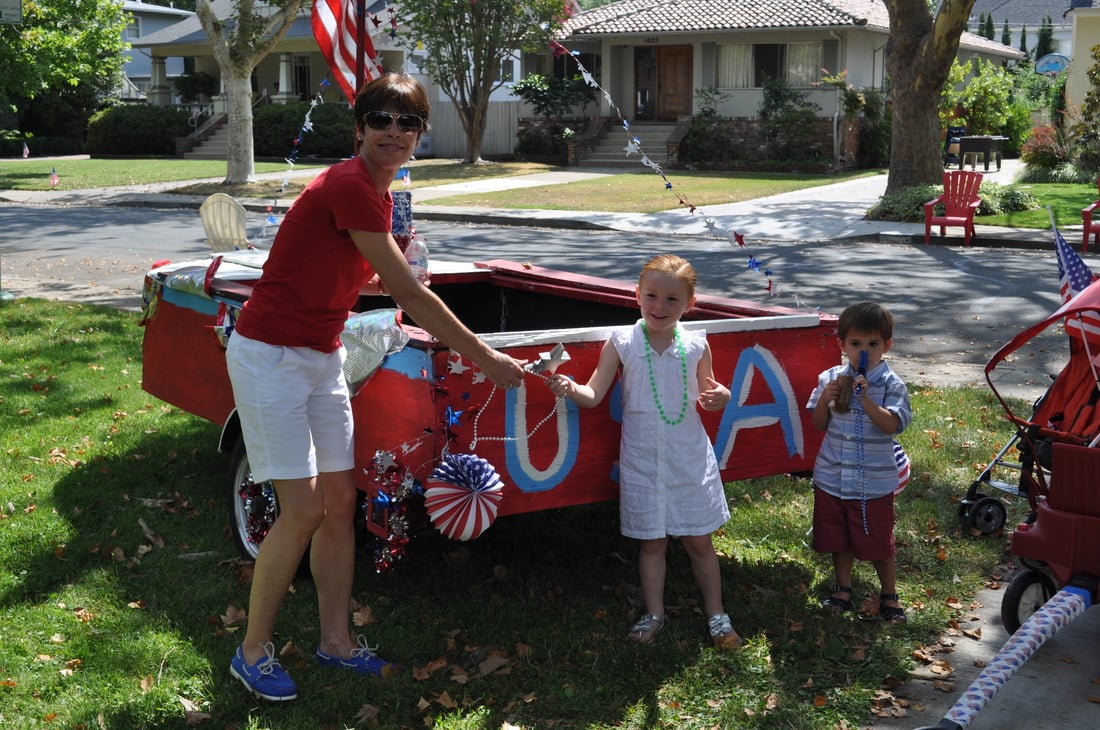East Sacramento 4th of July Parade! Gonsalves Re Properties!
