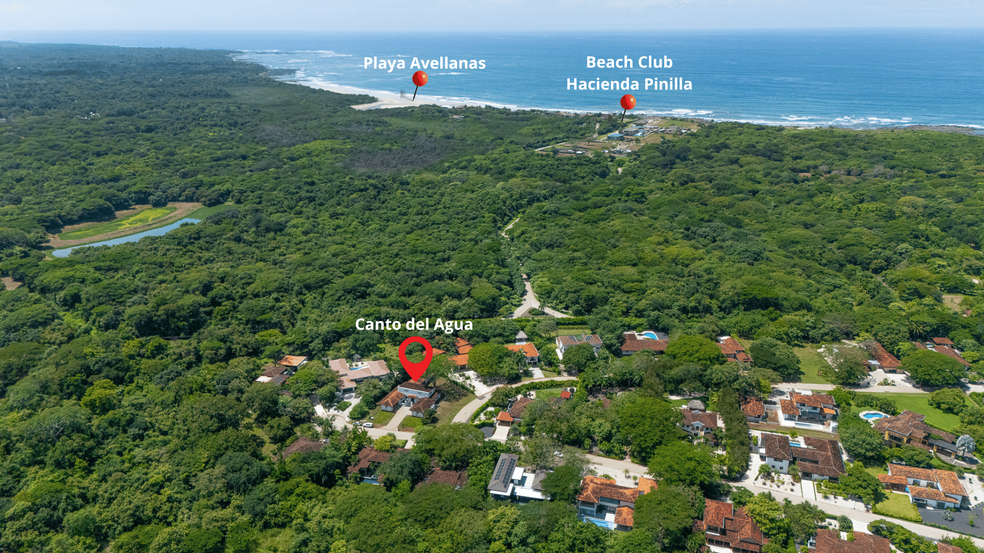 Casa Canto del Agua | Luxury 7-Bedroom Villa with Two Guest Apartments in Hacienda Pinilla’s Reserva de Golf