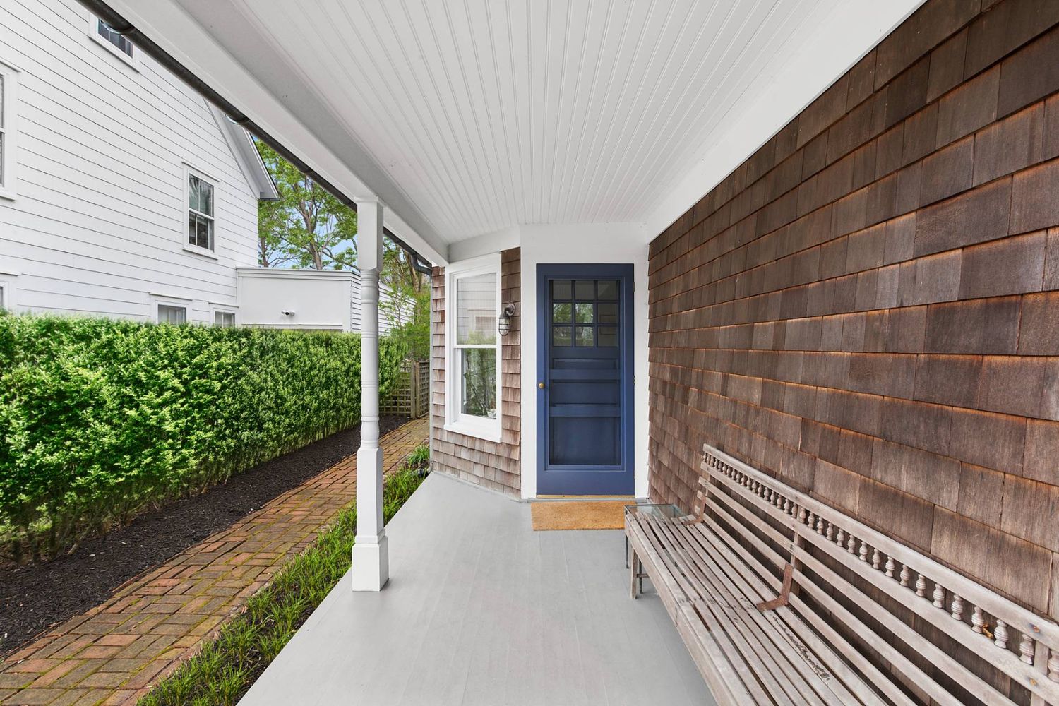 Circa 1900 Cedar-Shingled Historic Home with Designer Upgrades & a Fab Yard
