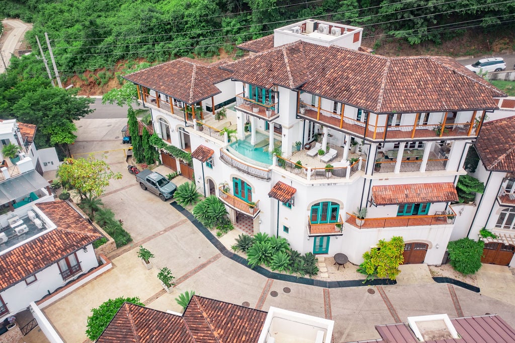 Villa Santorini | Four-level Oceanview Estate Nestled in the Hillside of Las Catalinas—Costa Rica’s Premier Car-free Beach Town.