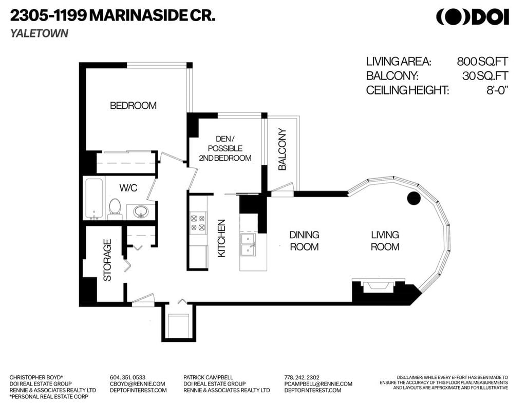 1199 Marinaside Crescent, #2305