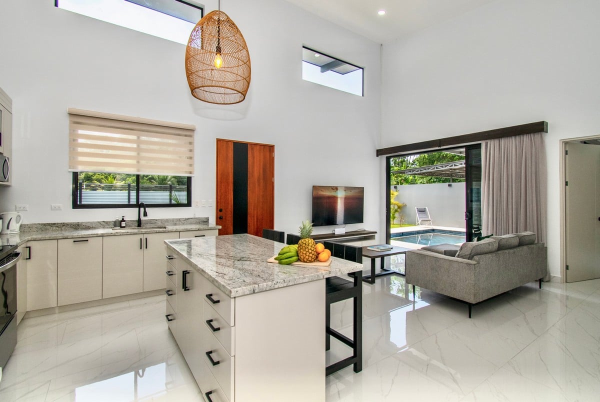 0.14 ACRES – 3 Bedroom Newly Built Modern Home Pool, Privacy, Only 5min Walk to the Beach!!!!