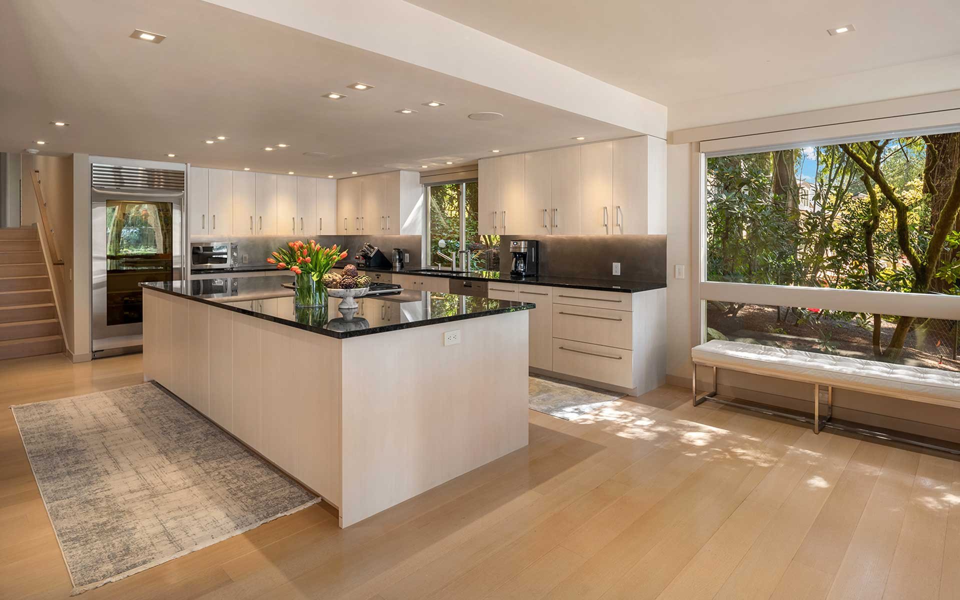 Gated Hunts Point Waterfront Contemporary with a Stunning Olson Kundig Refresh