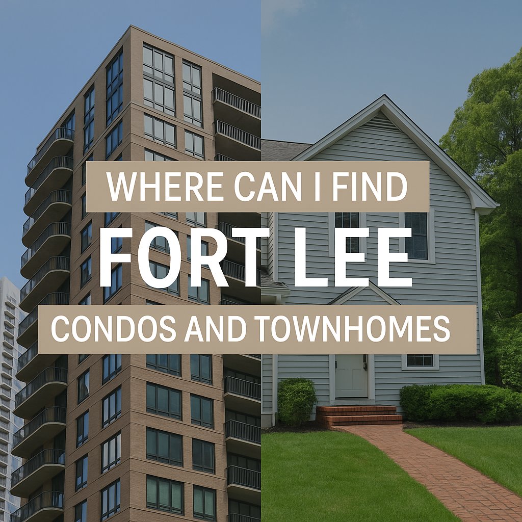 Where Can I Find Fort Lee Condos and Townhomes?