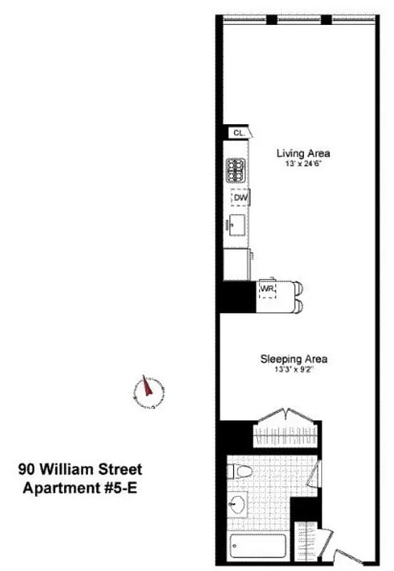 90 William Street Unit 16E