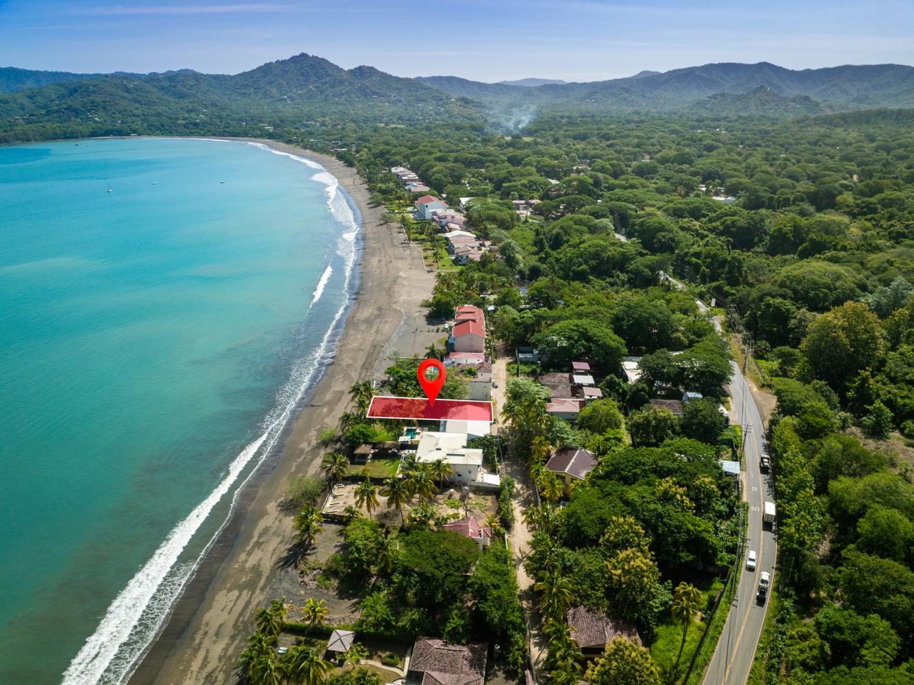 Beachfront Lot for Sale in Potrero Surfside, Costa Rica