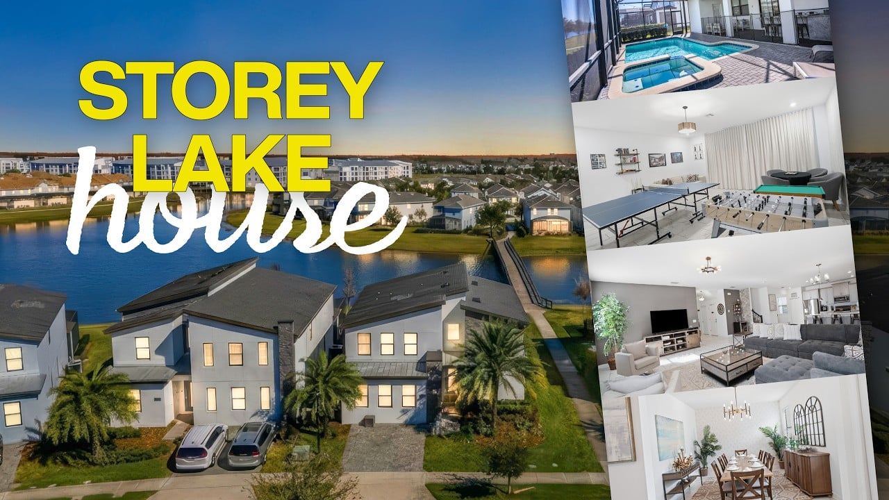 TOURING A STUNNING LAKEFRONT HOME IN STOREY LAKE RESORT