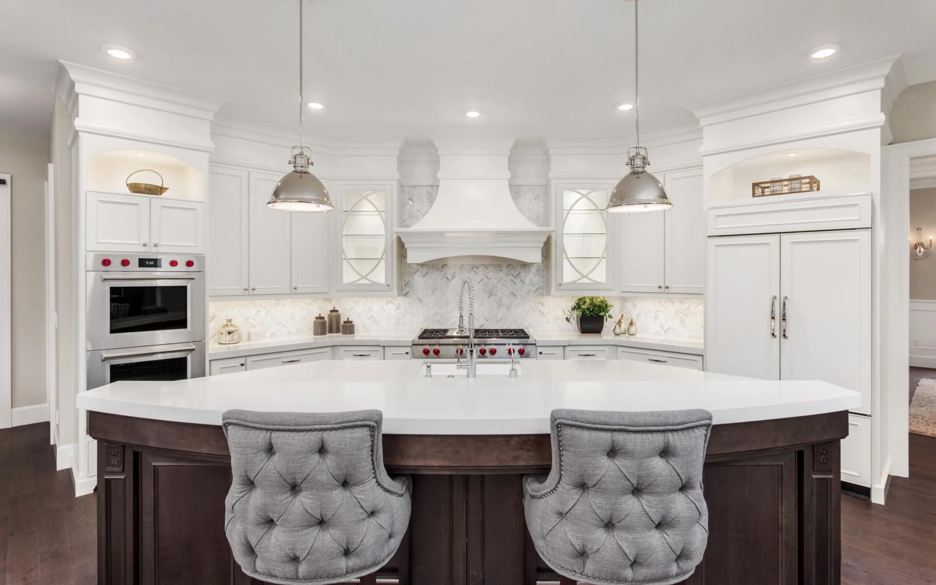 Luxury kitchen design reflecting presentation standards in Edina real estate