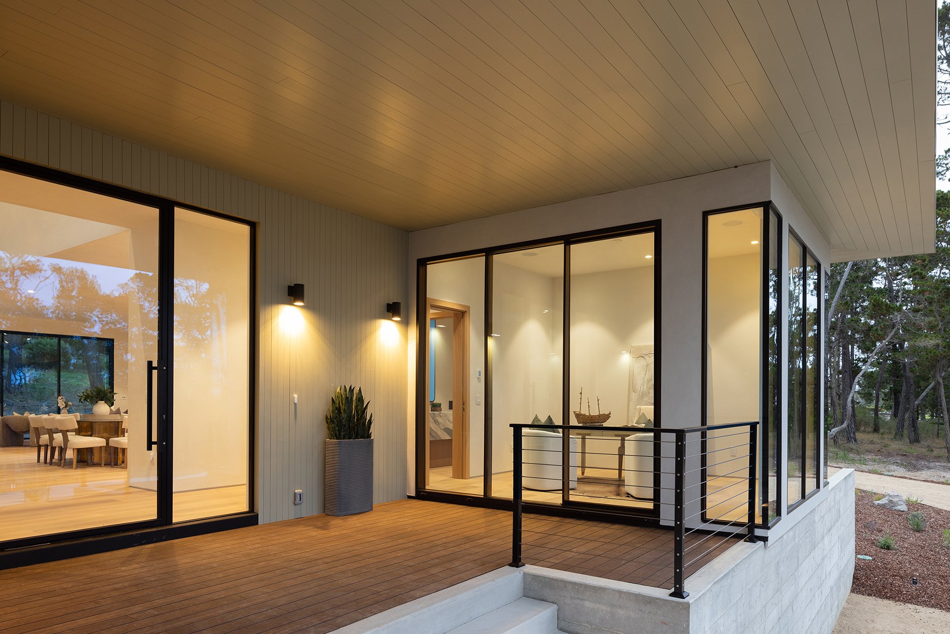 Contemporary Estate Along Poppy Hills Golf Course