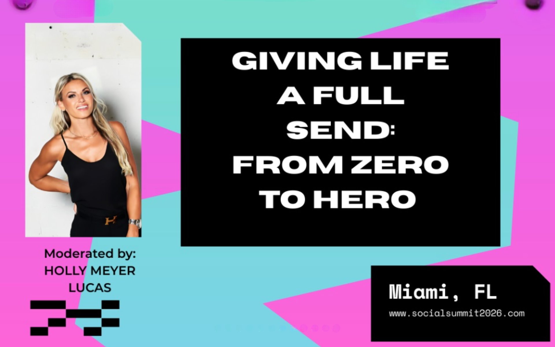 Holly Meyer Lucas Took the Stage at The Social Summit in Miami