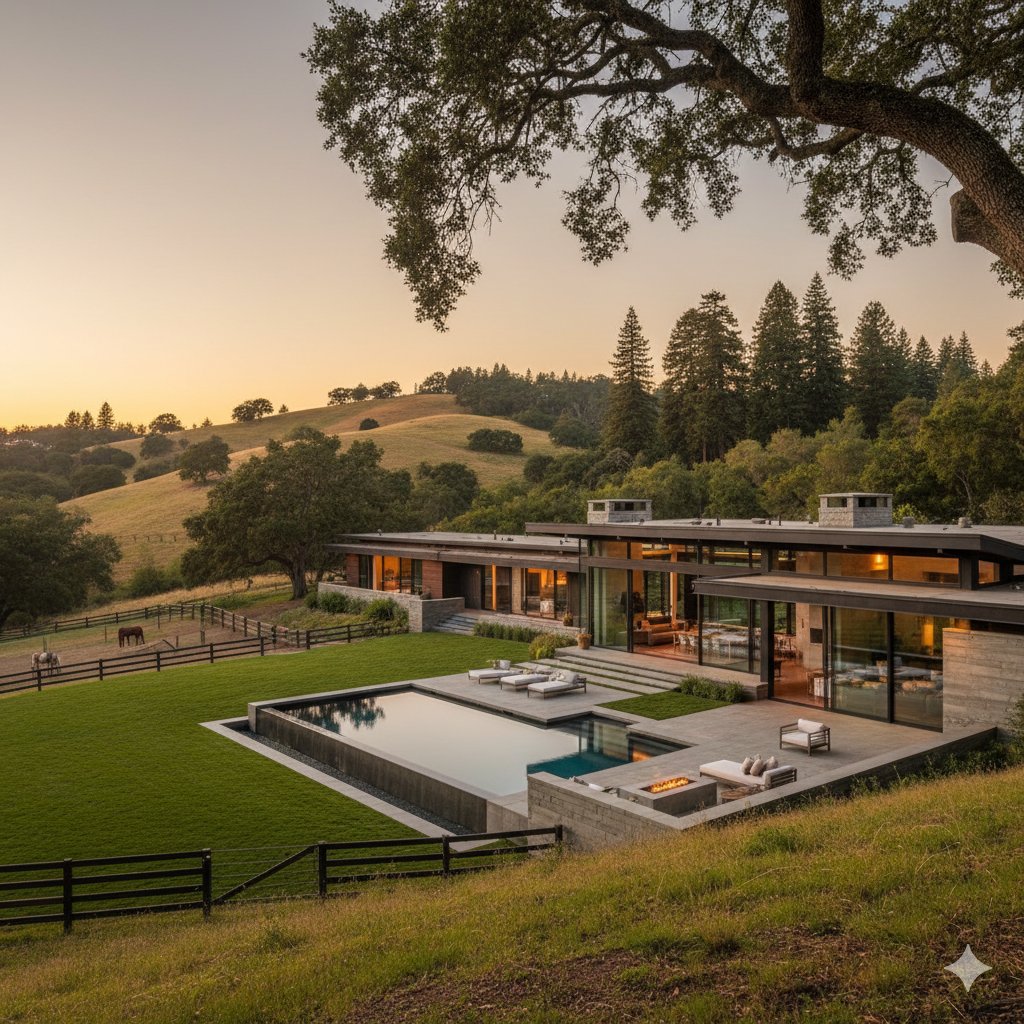 Living in Portola Valley California 