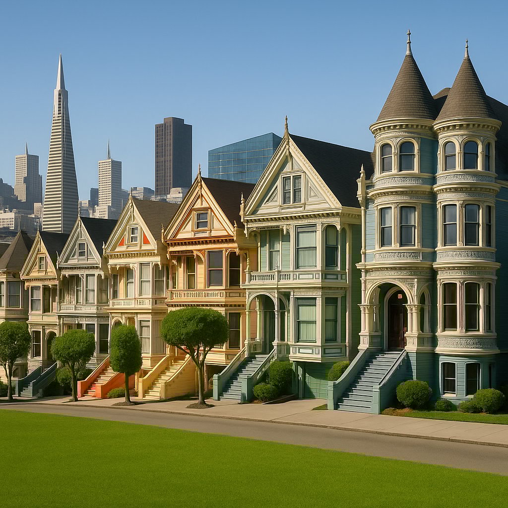 San Francisco's Architectural Masterpieces: From Victorian Grandeur to Modern Luxury