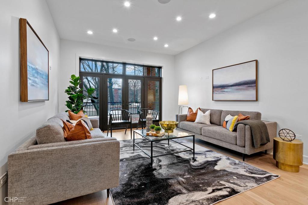 Spacious New Construction Duplex Down: 1717 N Humboldt, #1N 