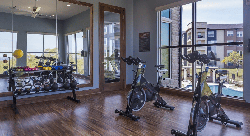 Weight Rack, Stationary Bike