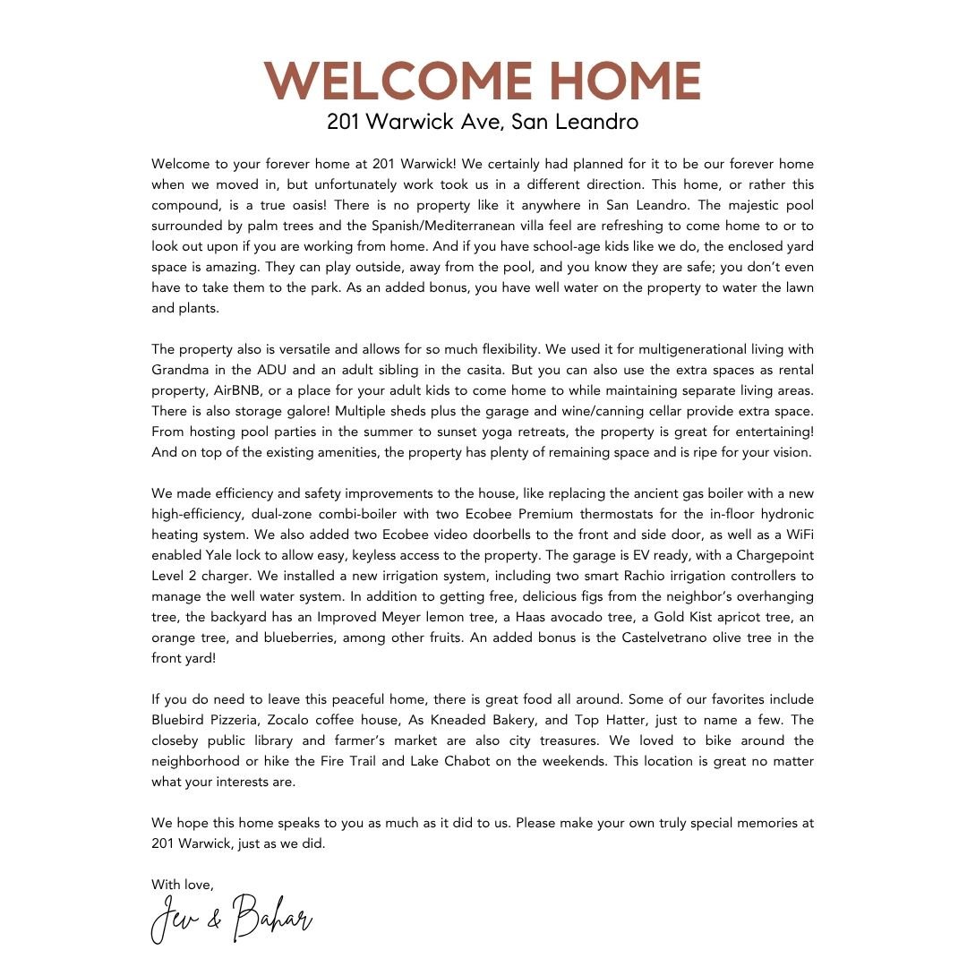 Welcome Home