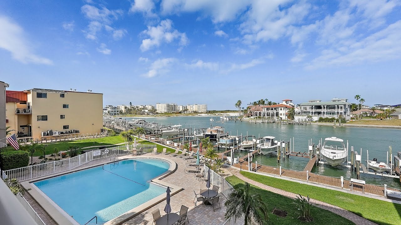 Waterfront Townhome with Private Dock + Boat Lift | Tierra Verde, FL Luxury Real Estate