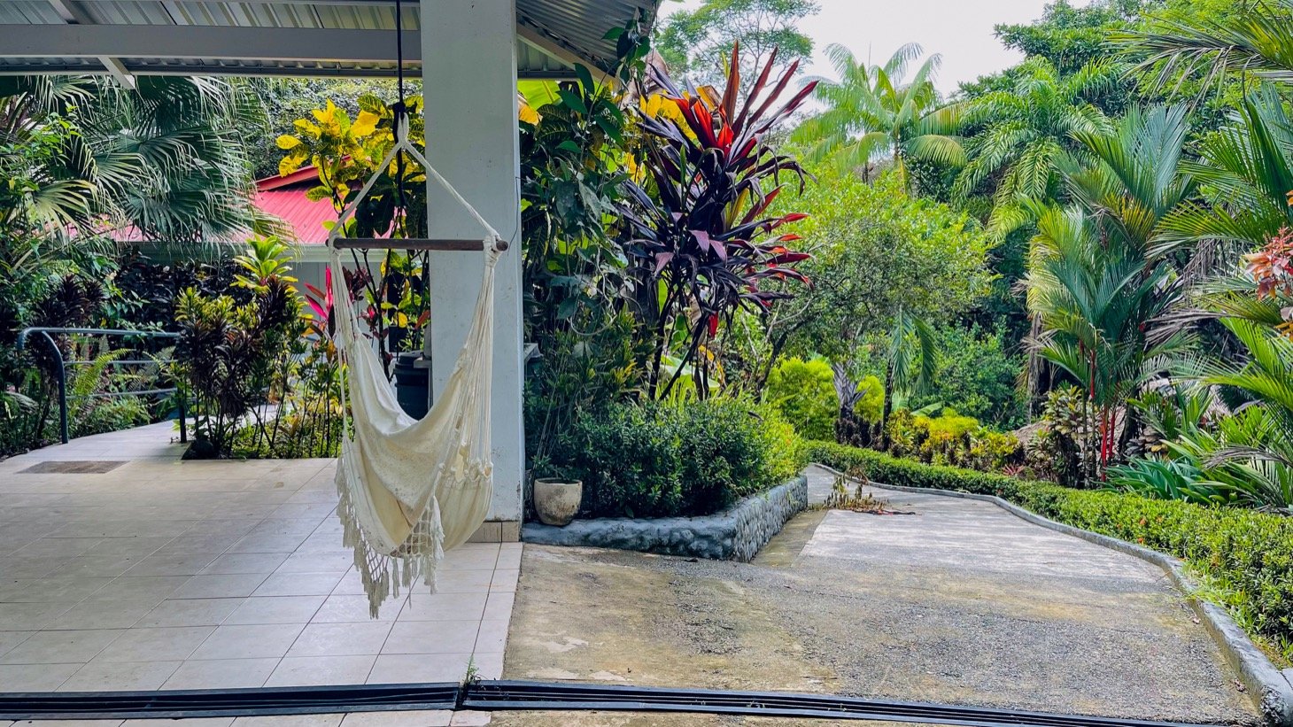Modern House For Sale With Jungle View, Peaceful Stream, and Rental Cabins
