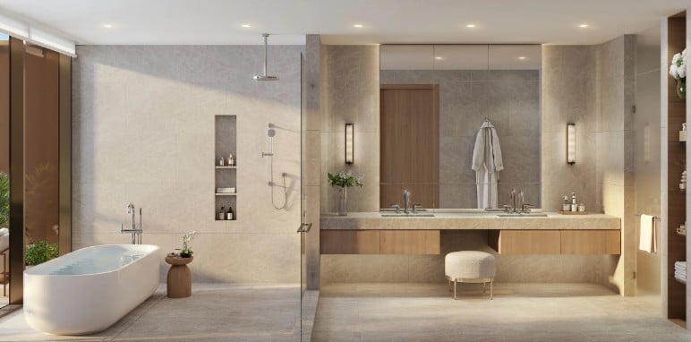 Kempinski Residences Miami Design District Reveals New Interior and Amenity Renderings