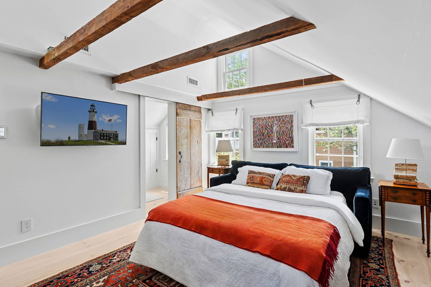 Modernized Vintage Cottage with Knockout Backyard, Moments to Village Main